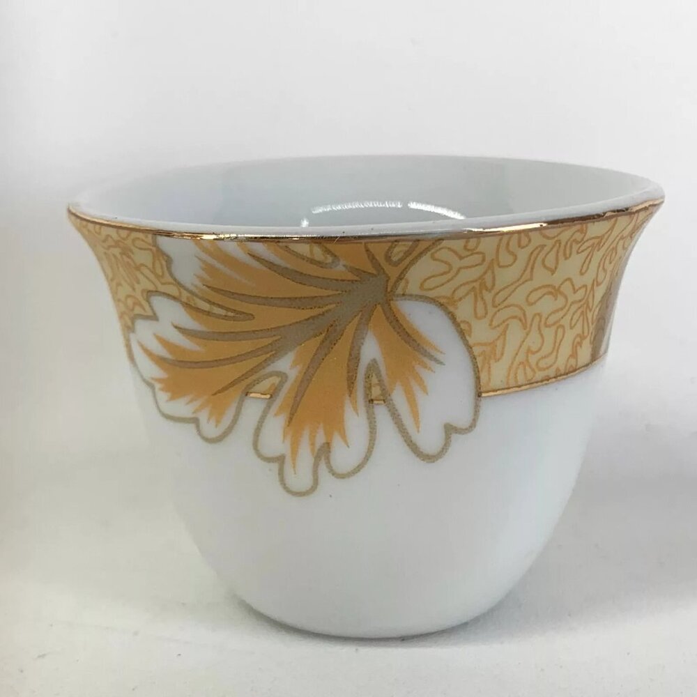 1 Arabic Turkish Coffee Cup Espresso Tea Porcelain Alpine Cuisine Germany Aramco